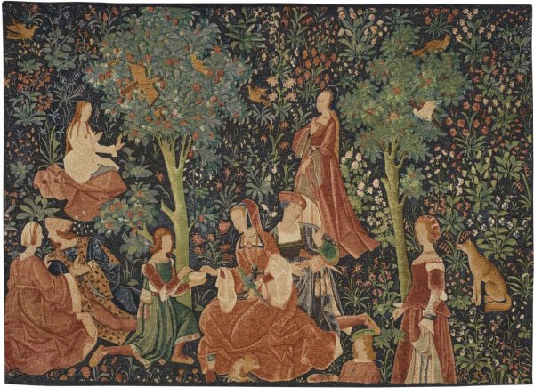 Средневековые гобелены Мильфлер