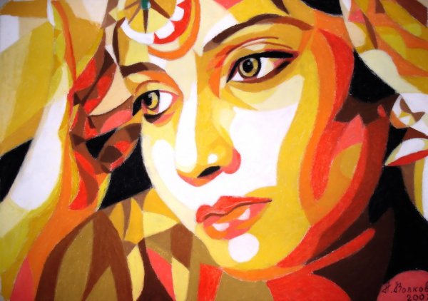 Декоративный портрет