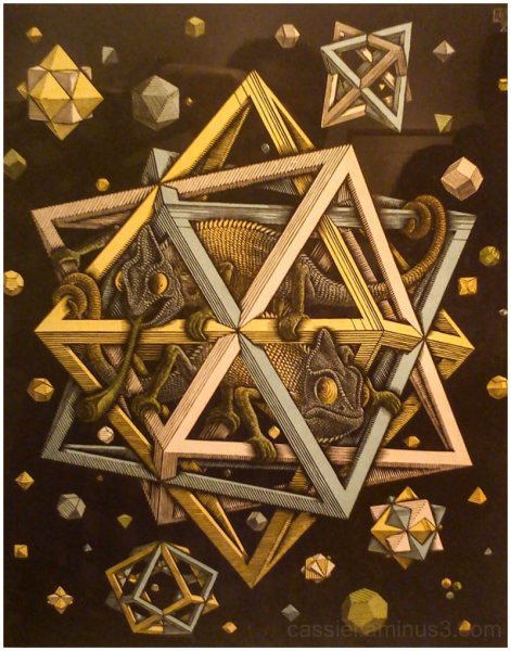 Мауриц Корнелис Эшер многогранники