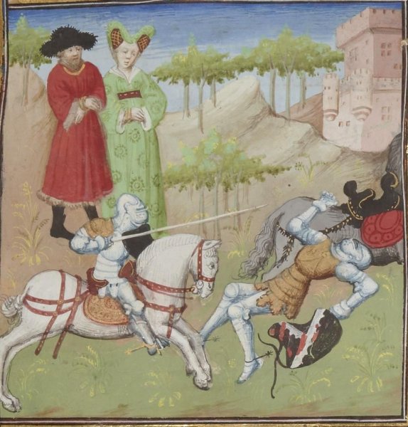 Мильфлер гобелен в средние века