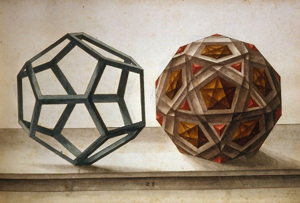 Гравюра четыре тела Эшера