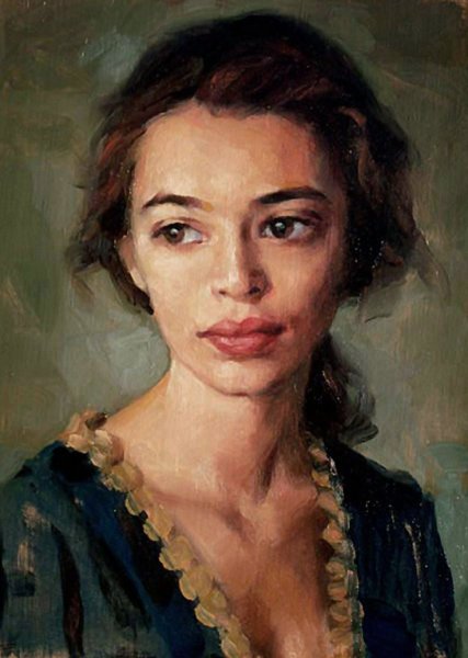 Живописный портрет мужчины