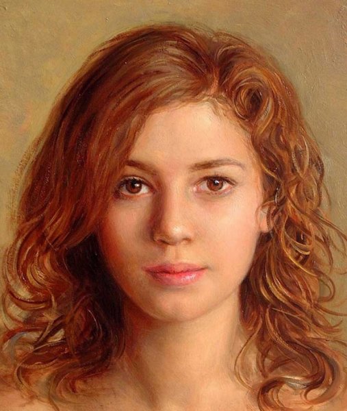 Портрет акварелью