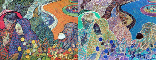 Инверсия цветов в живописи