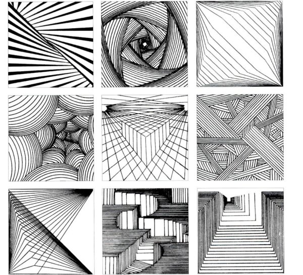 Композиция из линий