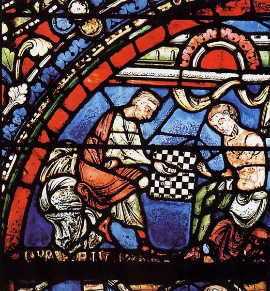 Шартрский собор Витражы 13 век