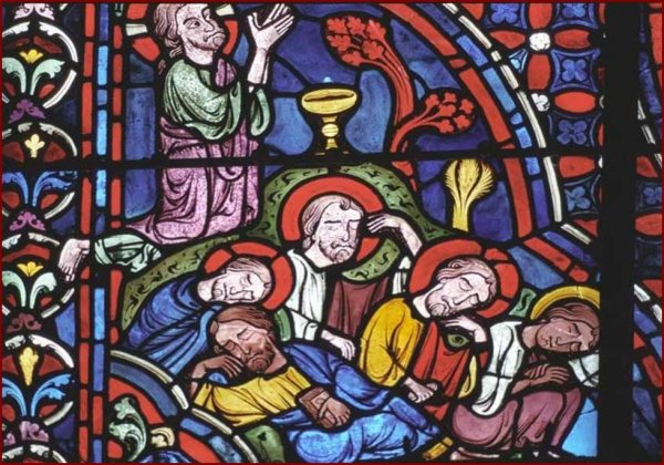 Романская живопись средневековья витражи