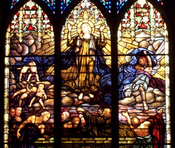 Романский стиль витражи средневековья
