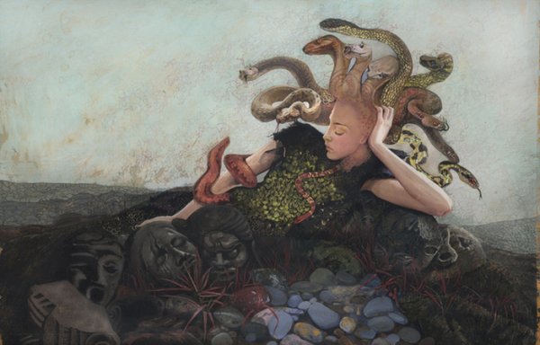 Караваджо голова медузы Горгоны