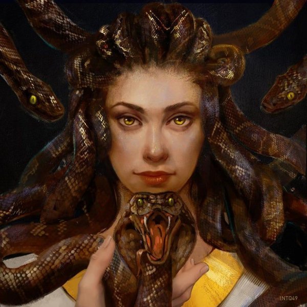 Медуза Горгона в живописи