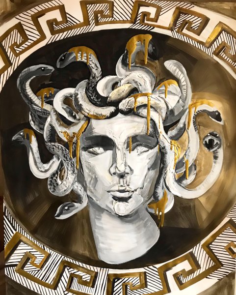 Рубенс голова медузы Горгоны