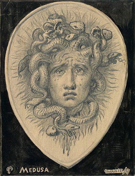 Медуза Горгона сюрреализм