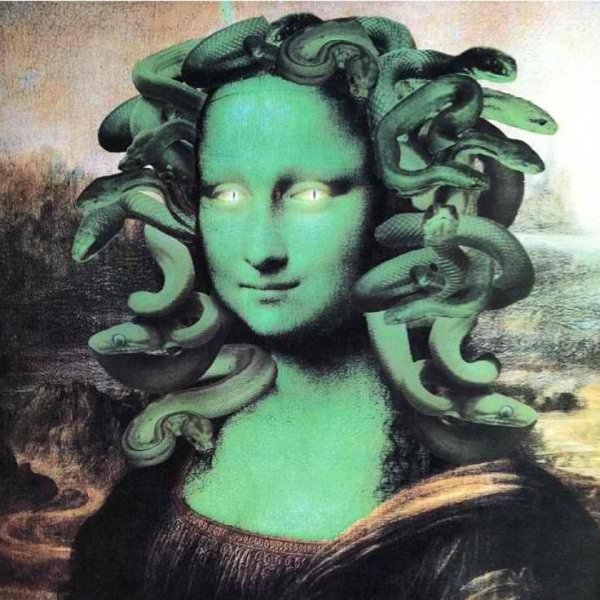 Леонардо да Винчи щит медузы Горгоны