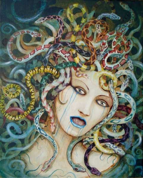Медуза Горгона в живописи Модерна