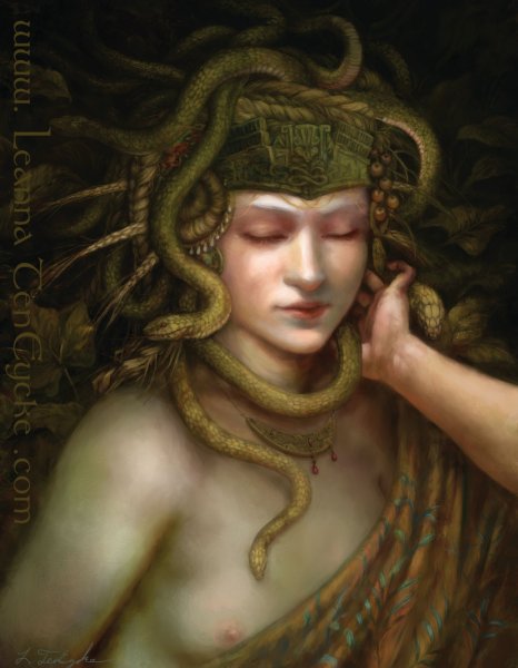 Рубенс голова медузы Горгоны