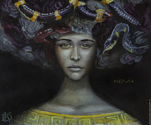 Медуза Горгона художники