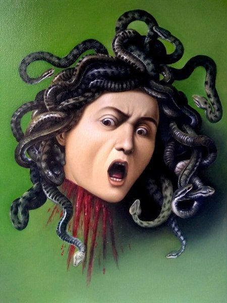 Medusa Gorgona картина