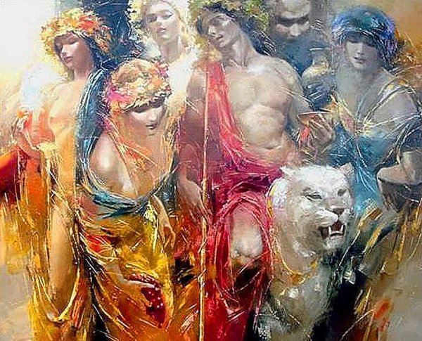 Картины романа Гарасюты