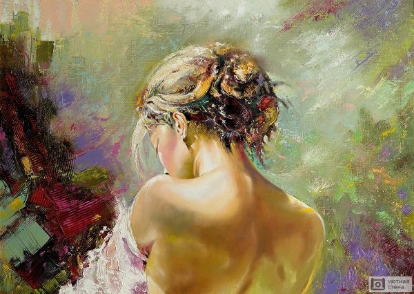 Девушки в масле