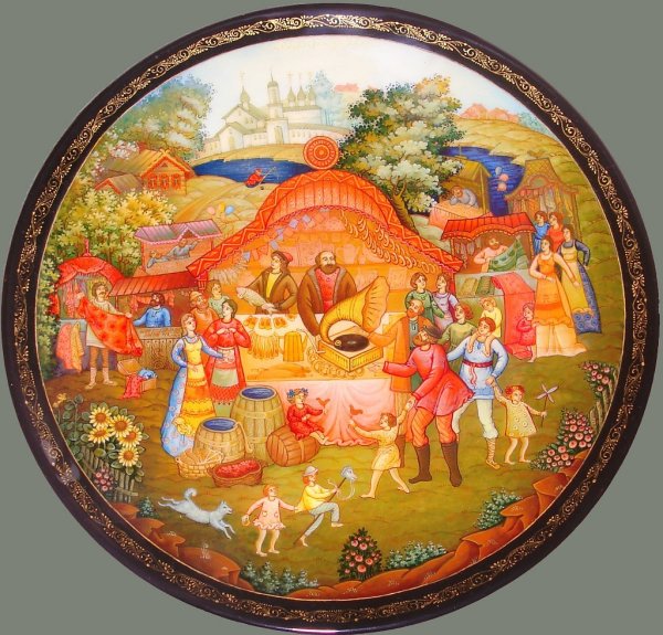 Лаковая миниатюра Мстера