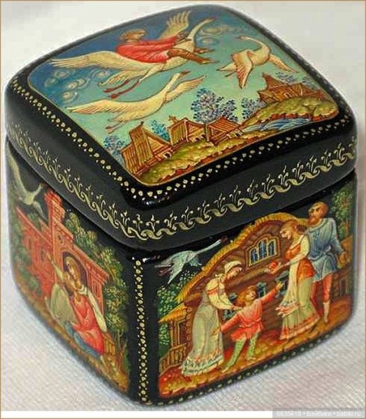 Мстёра Владимирская лаковая миниатюра