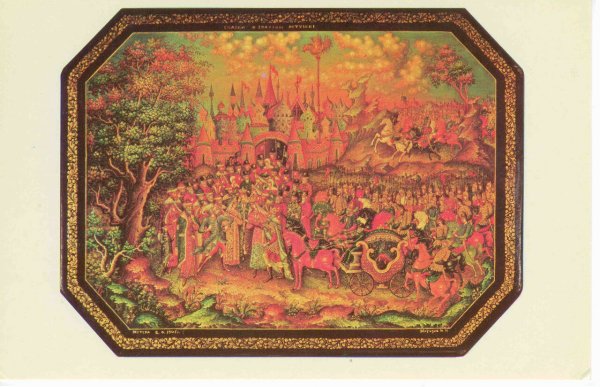 Искусство лаковой миниатюры Мстера