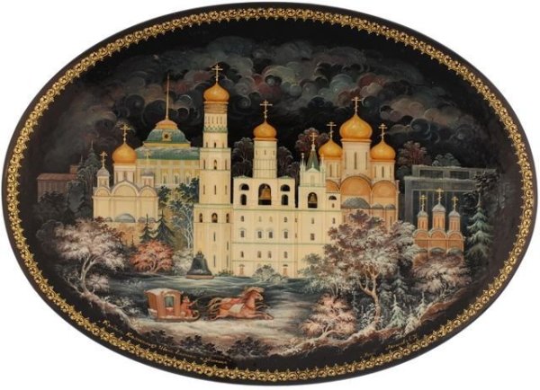 Лаковая миниатюрная живопись Мстера