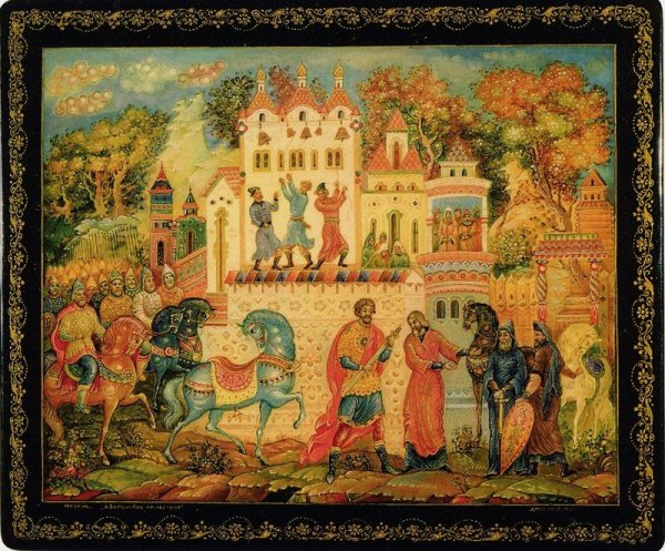 Миниатюры Палех Мстера Холуй