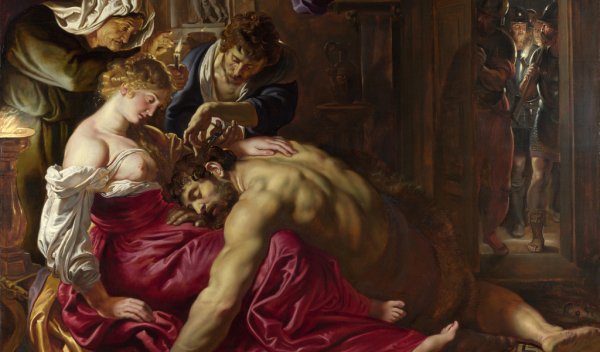 Самсон и Далила картина