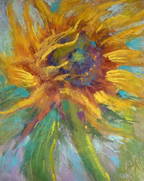 Живопись масляными мелками