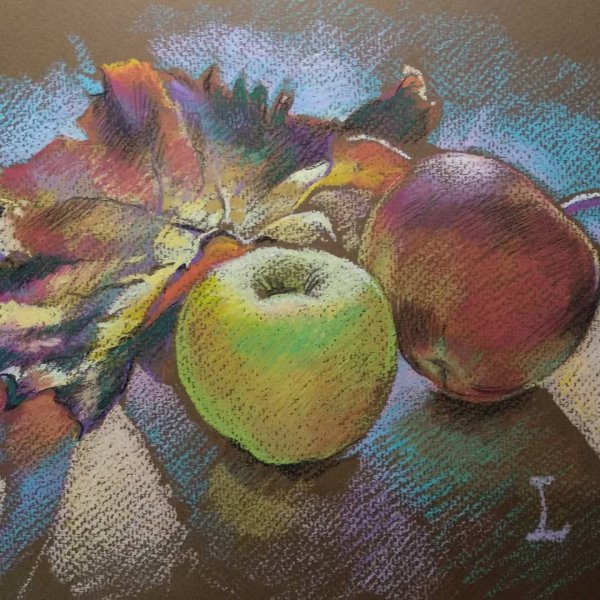 Larisa Lukash пастель