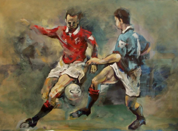 Картина футбол