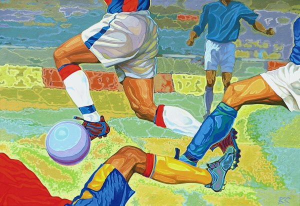 Картина футбол