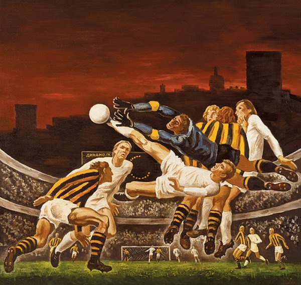 Дейнека футболисты 1924