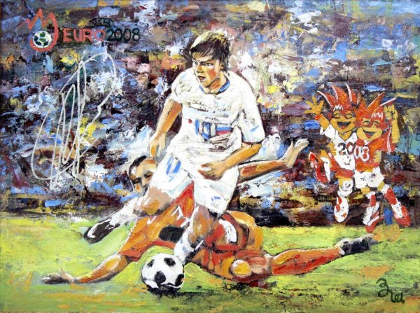 Шамиль Зубайдуллин художник футбол