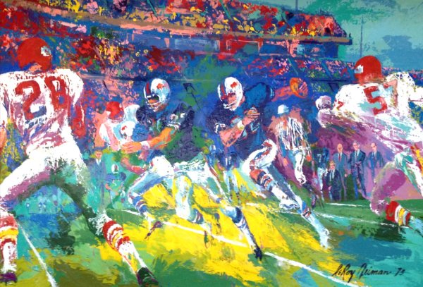 Leroy Neiman картины Рокки картина HD