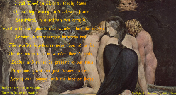 Геката — Уильям Блейк, 1795