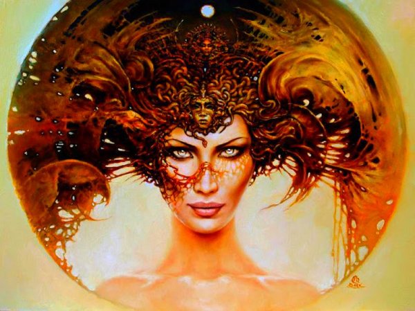 Загадочные Девы _ художник Karol bak