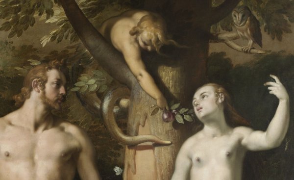 Грехопадение 1592 Корнелис Ван