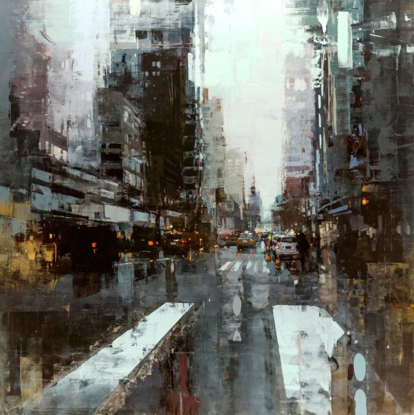 Джереми Манн городские пейзажи