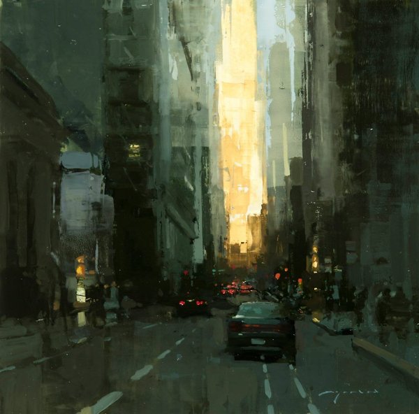 Джереми Манн картины город