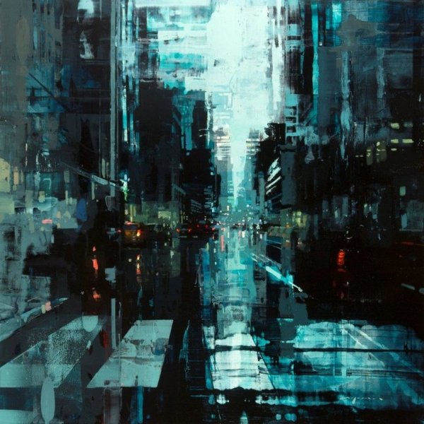 Джереми Манн картины город