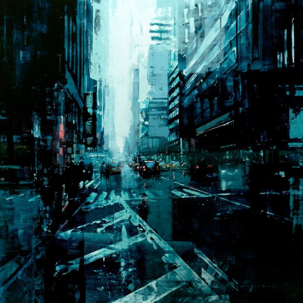 Джереми Манн городские пейзажи