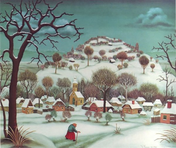 Иван Генералич хорватский художник