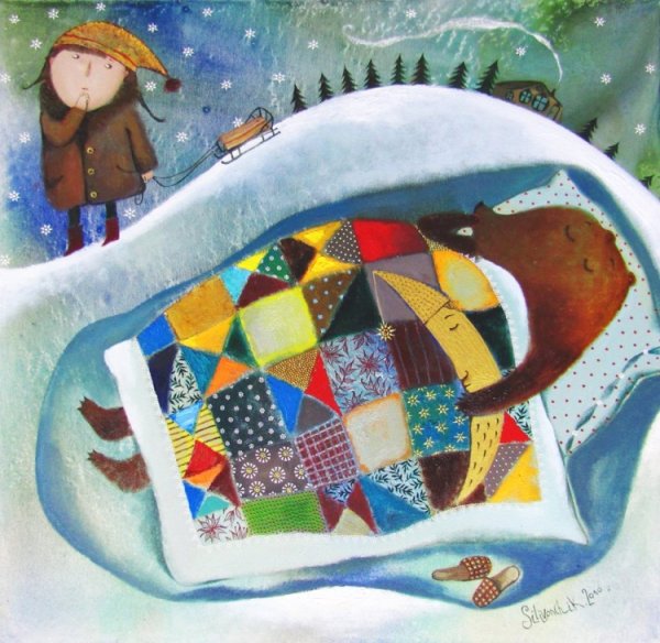 Художник Силивончик зимнее