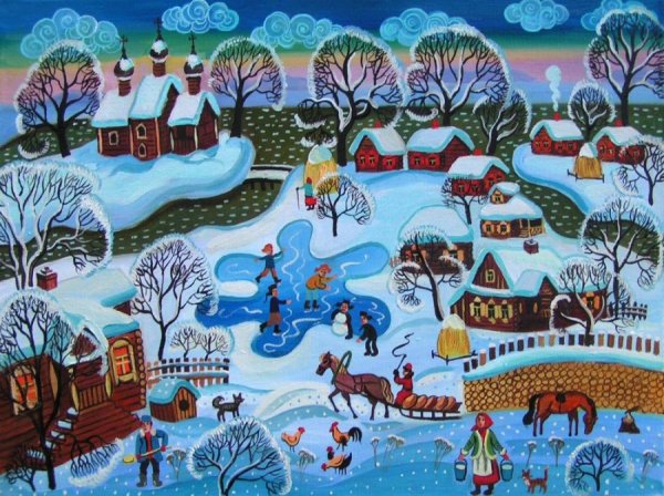 Мария Подвербная художник картины