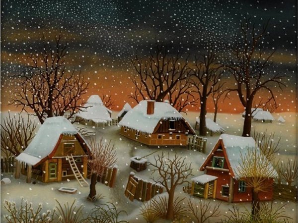 Наивная живопись Иван Генералич