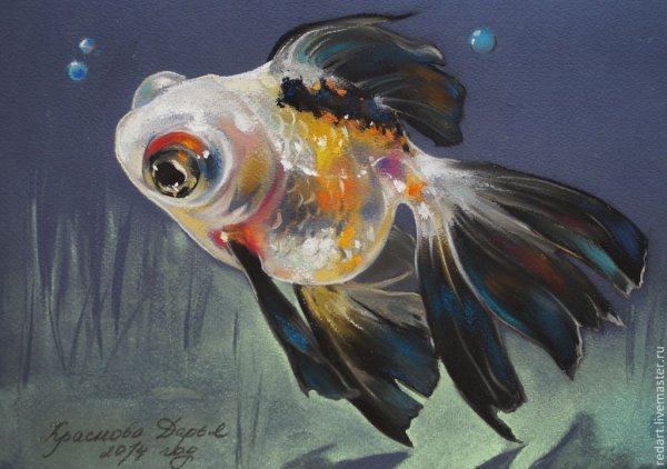 Рыба живопись