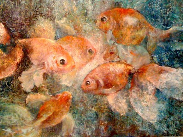 Художник афакеевич Золотая рыбка