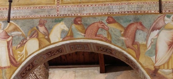 Фрески монастыря Помпоза